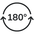 180° rotacija