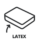 Dušek sa punjenjem lateksa