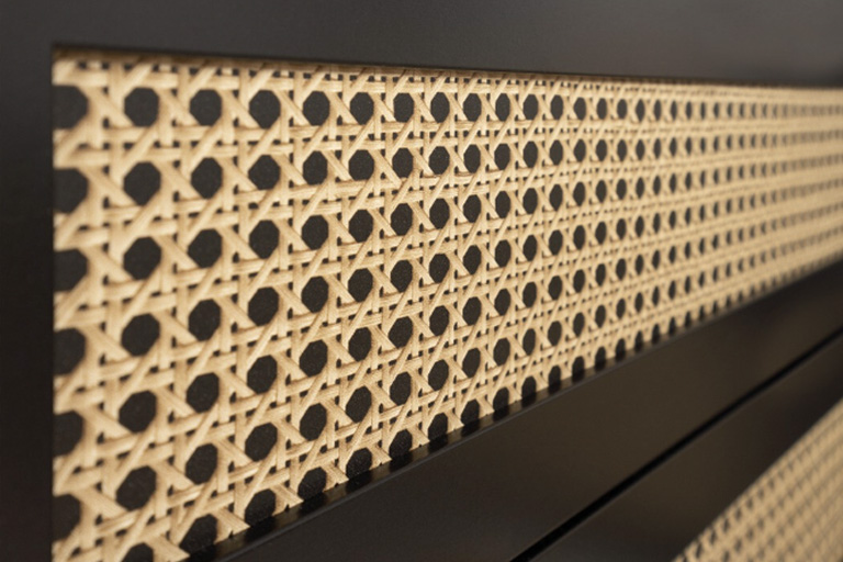 Nalepnica sa uzorkom od ratana